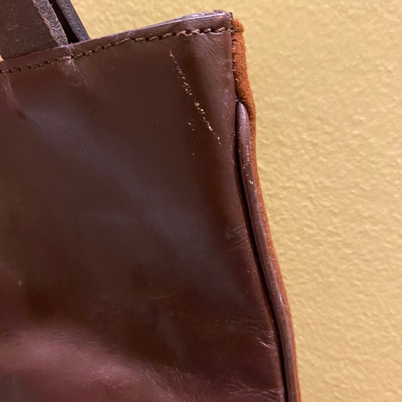 Dolce & Gabbana brown suede embellished bag - Picture 7 of 7